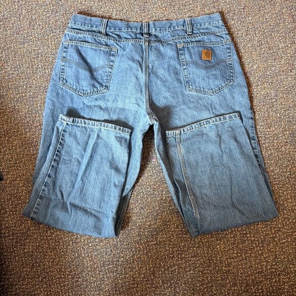 Carhartt Relaxed Fit Blue Jeans 42x30 - Picture 2 of 4